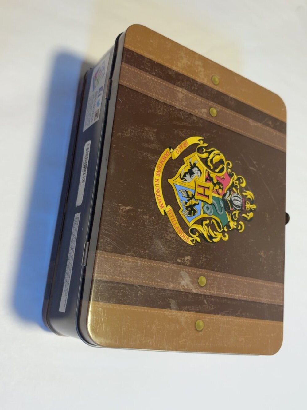 Harry Potter Hogwarts Trunk Metal Lunch Box Tin Warner Bros Collectible